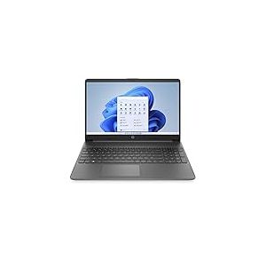 HP Laptop 15s-fq0000sf PC Portable 15.6" FHD (Intel Pentium Silver N5030, RAM 4 Go, SSD 256 Go, AZERTY, Windows 11 Famille) Gris ardoise
