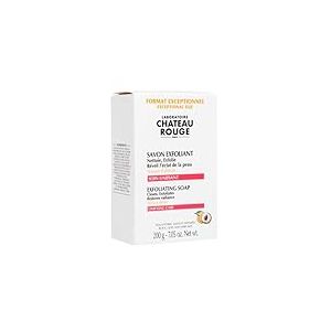LABORATOIRE CHÂTEAU ROUGE - Savon Exfoliant Noyaux d'Abricot - savon solide - Peau Lisse et Éclatante - extraits de noyaux d'abricot - Visage et Corps - 200g