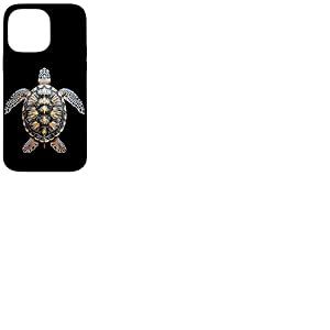 Tortue D'art de Tortue Reptile J'aime les Tortues Douces Coque pour iPhone 14 Pro Max