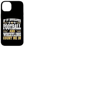 s'il s'agit de Football et de Lutte, comptez sur Moi Sport Westler Coque pour iPhone 14 Plus