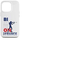 Biathlon Ski de Fond & Tir à la Carabine Team France Coque pour iPhone 13 Pro