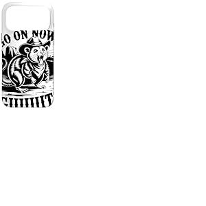 Go on Now Giiiit L&eacute;murien Cowboy Humoriste Western Coque pour iPhone 17 Pro Max
