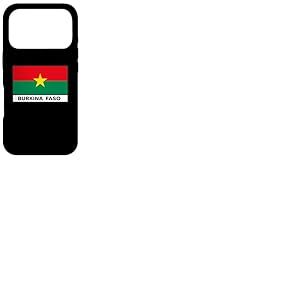 Drapeau du Burkina Faso - Armoiries du Burkina Faso Coque pour iPhone 17 Pro