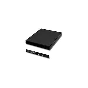 Qoltec 51866 Boîtier pour Lecteur Optique CD/DVD SATA USB 2.0 12,7 mm