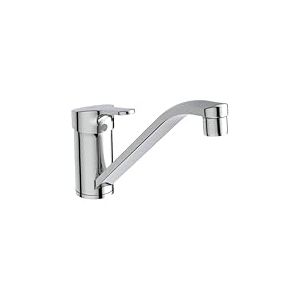 Ideal Standard - Ceraflex, Mitigeur monocommande pour &eacute;vier avec bouche tubulaire orientable, chrom&eacute;