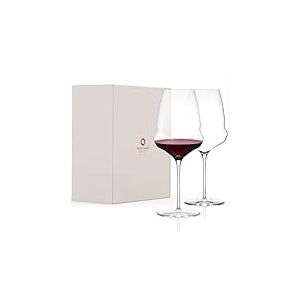 St&ouml;lzle Lausitz Verres &agrave; Vin Bordeaux Cocoon Lot de 2, 745 ml &ndash; Verres &agrave; Vin Rouge Haut de Gamme pour Bordeaux &ndash; Cristal Extravagant pour un D&eacute;veloppement Optimal des Ar&ocirc;mes &ndash; Lave‑Vaisselle