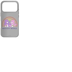 Care Bears Good Vibes Rainbow avec Share and Cheer Bear Coque pour iPhone 17 Pro