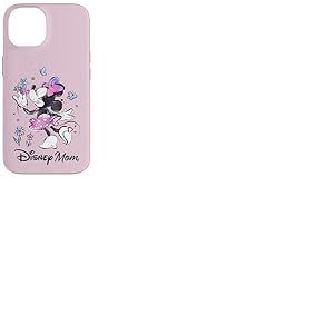 Disney Mom Minnie & Flowers Family Trip Mother’s Day Gift Coque pour iPhone 14