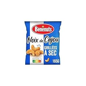 Bénénuts Noix de Cajou Grillées à Sec, 165g