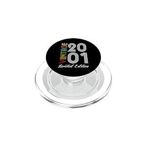 Édition limitée 2001 Anniversaire 2001 Born 2001 Vintage PopSockets PopGrip pour MagSafe