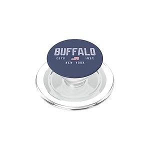 Buffalo New York//Buffalo New York//Buffalo New York PopSockets PopGrip pour MagSafe