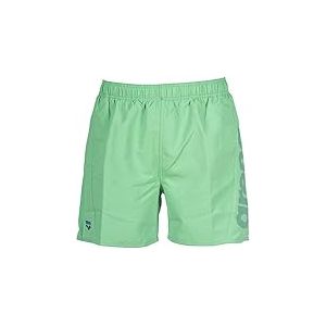 arena Short de Bain Fundamentals Logo Homme, Maillot de Bain Plage en Tissu Doux &agrave; S&eacute;chage Rapide, avec Slip Int&eacute;gr&eacute; en Maille Filet