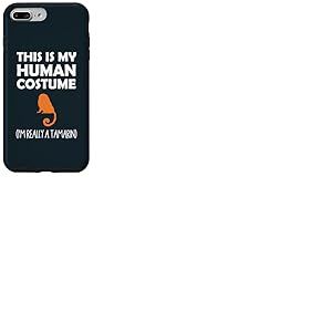C'est mon costume humain, je suis vraiment un tamarin Coque pour iPhone 7 Plus/8 Plus