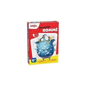 HABA Monster ROMM&Eacute; &ndash; Jeu de Cartes Classique au Design Amusant de Monstres &agrave; partir de 6 Ans, pour Enfants et Adultes &ndash; 2013362001