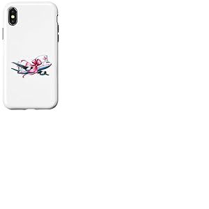 Coquette Bow Flight Infirmière infirmière vol ambulancier ambulancier Coque pour iPhone X/XS