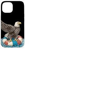 F&ecirc;te de Vacances &agrave; la Piscine avec ce Look d'aigle pour Les Fans de Bague Coque pour iPhone 15