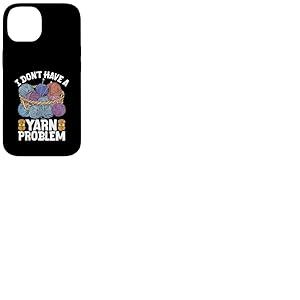 Panier à fil coloré avec aiguilles à tricoter Coque pour iPhone 14