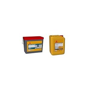 SIKA - Kit douche à l'italienne, kit d'étanchéité sous carrelage prêt à l'emploi pour 8m² & Primaire d'accrochage universel - Sikafloor 35 Primaire - Avant ragréage de sol