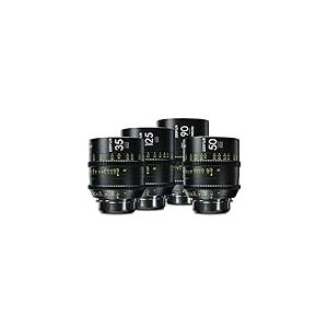 DZOFILM Cine Lens Vespid Prime 4-Lens Kit (25/75/100 T2.1 + Macro 90 T2.8) Metric