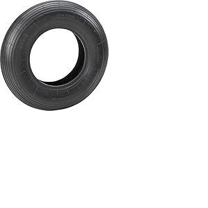 Metafranc Diamètre du plafond : 400 mm, pour roue pneumatique, profil rainuré, type 4.00-8, accessoire de roue pneumatique, couverture pour roue de brouette, manteau, pneu avec profil rainuré,