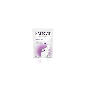 Kattovit - Nourriture s&egrave;che Sensible pour Chats | Nourriture di&eacute;t&eacute;tique pour Chat comme Aliment Complet | Nourriture Douce hypoallerg&eacute;nique pour Chats Adultes | Croquettes pour Chats sans Gluten et