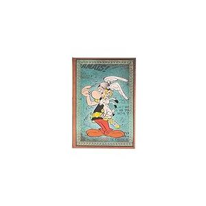 Paperblanks Agenda 12 mois 2025, Astérix le coq, vertical - Midi (180 mm x 125 mm), italien