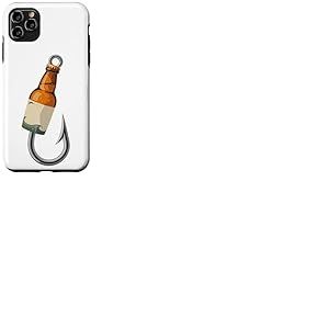 Bière Hameçon Poisson Lotte Pêche Pêcheur Boire Coque pour iPhone 11 Pro Max