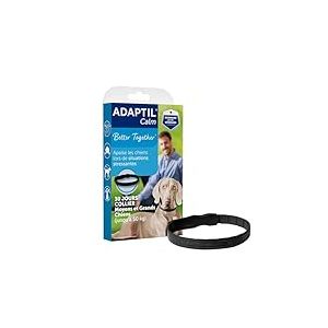 ADAPTIL Calm – Anti-stress pour chien – Collier Moyens et Grands Chiens – Taille M/L