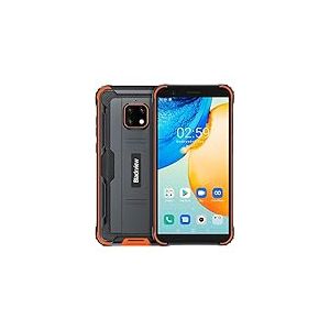 Blackview BV4900 Pro - Smartphone 4G - Téléphone Mobile Ultra Robuste Écran 5.7" HD - Étanche IP68, Résiste à la Poussière + Chutes - 4Go RAM + 64Go ROM - Grande Autonomie - Version Française - Orange