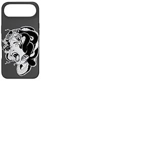 Flash de Tatouage Medusa Blackwork Coque pour iPhone Air