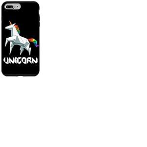 Origami Japonais Licorne Arc-en-Ciel Coque pour iPhone 7 Plus/8 Plus