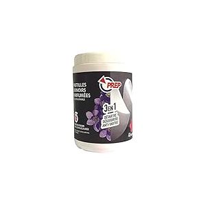 PREP - Nettoyant Pastilles Urinoir Fresh'40 Fleuri - Nettoie, Détartre & Désodorise - Sans Paradichlorobenzène - Fabrication Française - 40 Pastilles Parfumées