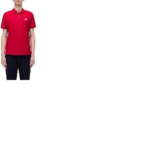 Napapijri - Polo à Manches Courtes Eruggy, ÉPINE-Vinette Rouge, XL