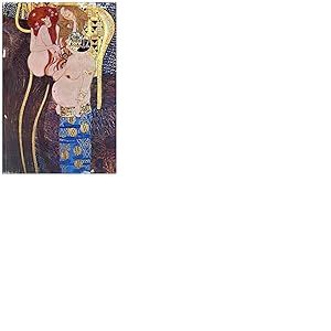 ArtPlaza Klimt Gustav - The Beethoven Freize 2 Panneau Décoratif, Bois, Multicolore, 60 x 1.8 x 90 cmAS90447