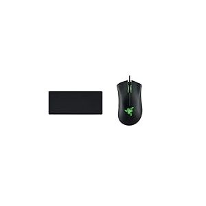 Razer Gigantus V2 XXL- Tapis de Souris Gaming Souple pour la rapidité et Le contrôle, 940 x 410x 4mm & DeathAdder Essential - Souris Gaming Filaire avec Capteur Optique de 6400 DPI Noir