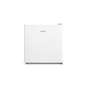 Comfee' RCD50WH2(E) Mini Réfrigérateur/Glacière 43L avec Compartiment Congélateur/Petit Réfrigérateur pour Chambre et Bureau/Refroidissement Rapide dans le Refroidisseur/Contrôle de Température/Blanc