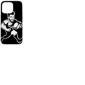 Rugby Cartoon Look Team Sports for Boys Coque pour iPhone 15 Pro Max