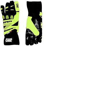 OMP OMPKK02743E059S KS-3 Guantes My2018 Amarillo/Negro SZ S