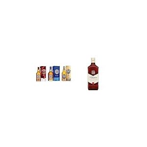 Trio CHIVAS REGAL 12, XV et 18 ans Whisky Ecossais - 40%, 3x70cl & BALLANTINE'S Finest Whisky Ecossais - 40%, 150cl