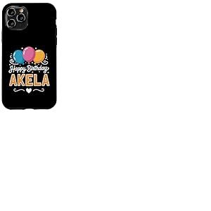 Joyeux Anniversaire en Disant Akela Coque pour iPhone 11 Pro