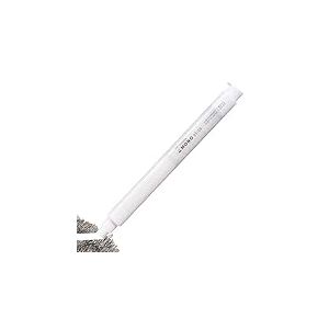Stylo-gomme Tombow MONO Stick blanc, gomme de précision avec pointe de 6,7 mm, rechargeable, mécanisme à pression, sans phtalates [EH-KM21]