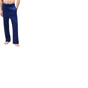 Tommy Hilfiger Pantalon de Pyjama Homme Jersey PJ Pant Pantalon d&rsquo;Int&eacute;rieur, Bleu (Preppy Navy), XS