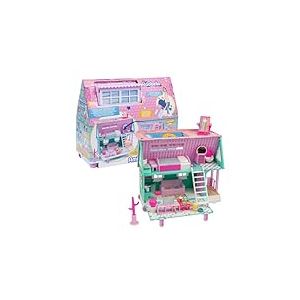 Cicciobello - Amicci CASA Trolley, Un kit de Jeu Qui se transforme en Trolley, avec différents environnements de Jeu et de Nombreux Accessoires, dès 3 Ans, Jeux précieux, Multicolore, Amc12000
