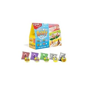 Pack de 12 baffes de Zimpli Kids, 4 x baffes Gelli, 2 x baffes Slime et 6 x baffes Crackle, jouets pour le bain et les sens, cadeaux d'anniversaire pour garçons et filles
