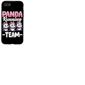 L'&eacute;quipe de Course Panda Coque pour iPhone SE (2020) / 7/8