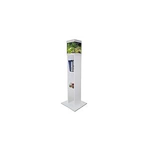 ICA MNA30B Meuble de Table pour Aquariums Nano Aqua-LED Crystal, crème