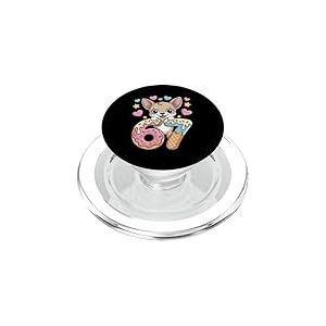 67 Dog Chihuahua Ice Cream Drip Cool Meme Funny Six Seven PopSockets PopGrip pour MagSafe