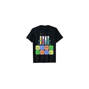 Tableau Périodique Cadeau Pour Professeur De Science Chimie T-Shirt