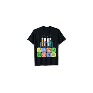 Tableau Périodique Cadeau Pour Professeur De Science Chimie T-Shirt