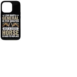 Je Peux Devenir g&eacute;n&eacute;ral en Cinq Minutes, mais Un Bon Cheval, C'est Dur Coque pour iPhone 13 Pro